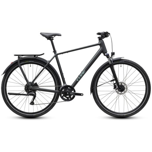 Produktbild von CUBE KATHMANDU ONE - Trekkingrad - 2027 - blackforest / chrome
