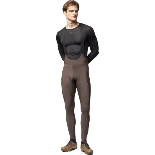 Foto de Alé Culotte con Tirantes Hombre - OFF ROAD GRAVEL Stones Cargo 2.0 - coffee