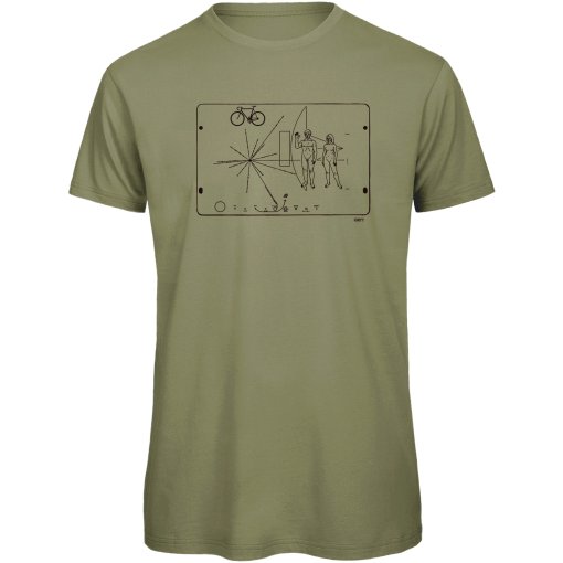 Photo produit de RTTshirts T-Shirt Vélo Homme - Pioneer - light olive