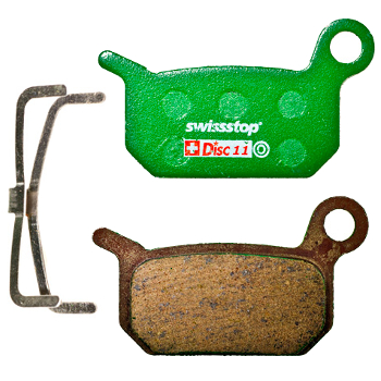 Photo produit de SwissStop Disc 11 Brake Pads for Formula B4 / Racing XC / Extreme FR / DH / BR / Team / Pro / SL