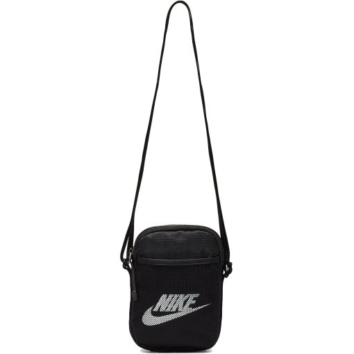 Foto de Nike Heritage Bolsa tipo bandolera (pequeña) para mujer - black/black/white BA5871-010