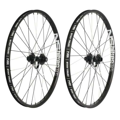 Immagine prodotto da NS Bikes Set di Ruote - Fundamental MTB Singlespeed - 26&quot; | 20x110mm / 10x135mm | Bolt-On - nero