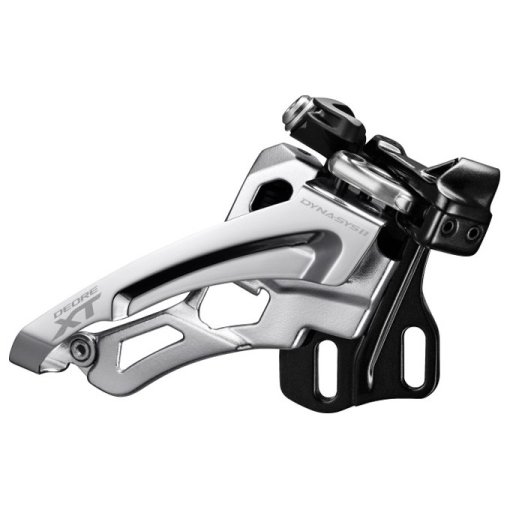 Foto de Shimano Deore XT FD-M8000-E Side-Swing Front Derailleur 3x11 - E-Type without BB Plate
