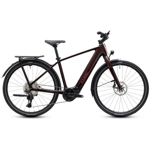 Slika izdelka CUBE KATHMANDU HYBRID C:62 SLX 400X - Karbonsko električno treking kolo – 2027 - liquidred / red