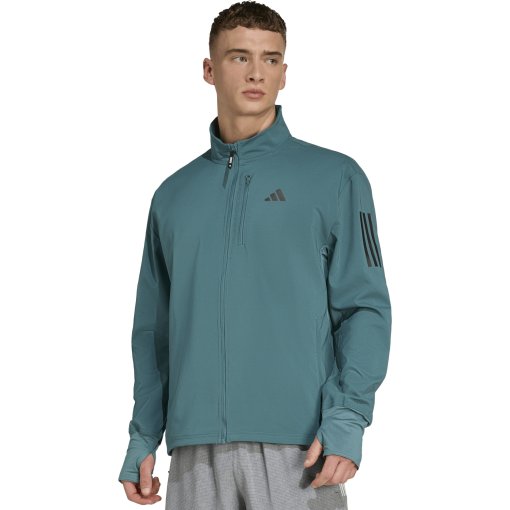 Immagine prodotto da adidas Giacca da corsa Uomo - Own the Run Winterized - preloved teal JW9647