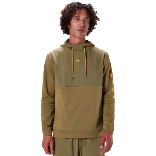 Produktbild von Endura Trailster Tech Kapuzenpullover Herren - tweed green