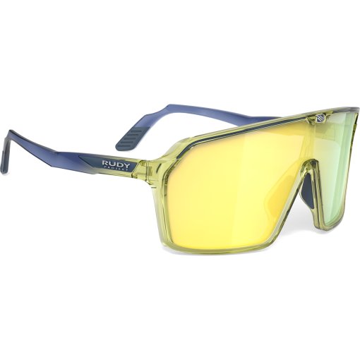 Foto de Rudy Project Gafas - Spinshield - Crystal Blue Avio Apple Green Fade Gloss/Multilaser Yellow
