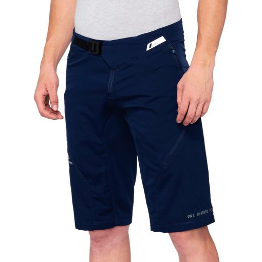 Foto de 100% Pantalones Cortos Ciclismo Hombre - Airmatic - navy
