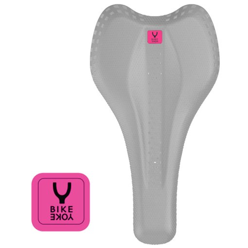 Produktbild von BikeYoke Sagma 3D Gummi-Logo - rosa