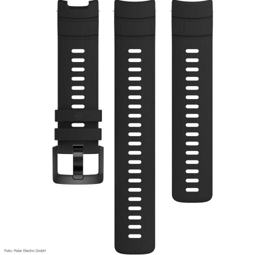 Productfoto van Polar Street X Polsbandje, 22mm - Night Black