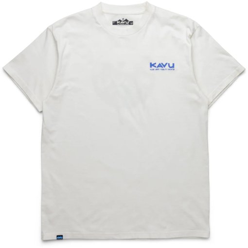 Produktbild von KAVU Waves T-Shirt Herren - Off White
