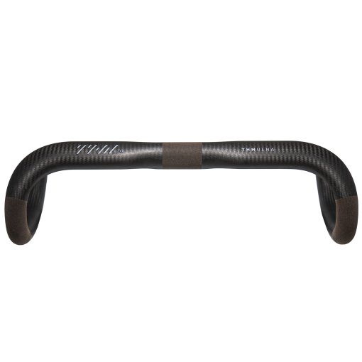 Foto de THM Ulna Manillar Bicicleta Carretera - 31.8 mm - 3K / Carbón natural