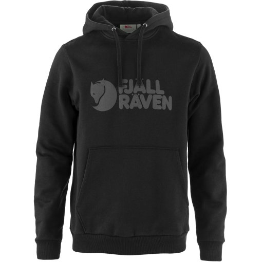 Foto de Fjällräven Sudadera con capucha Hombre - Logo - negro