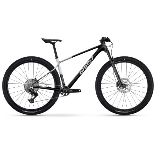Photo produit de Ghost LECTOR ADVANCED - Vélo tout-terrain carbone - 2026 - mystic black / silver mist glossy
