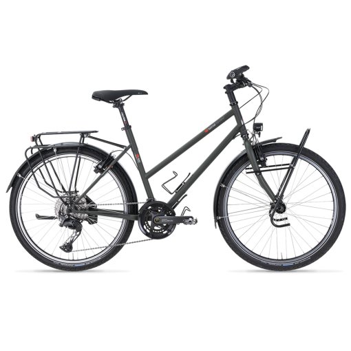 Productfoto van vsf fahrradmanufaktur TX-400 - 26&quot; Dames Trekkingfiets - 2025 - black olive matt
