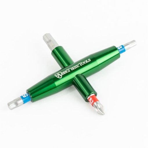 Immagine prodotto da Abbey Bike Tools Utensile Multifunzione - 4-Way - 4, 5, 6 mm + Cacciavite a Croce