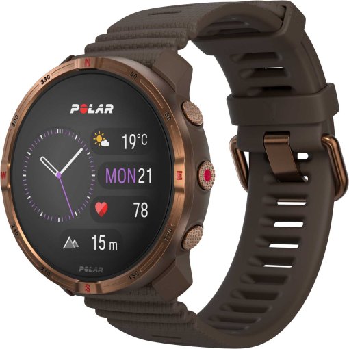 Foto de Polar Reloj Deportivo Multifunción GPS - Grit X2 - marrón/cobre