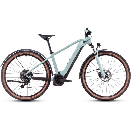 Foto de CUBE Bicicleta Eléctrica de Montaña - REACTION HYBRID Performance 625 Allroad - 2025 - 29&quot; - skylightblue / white