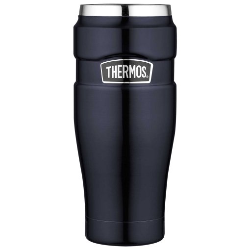 Foto de THERMOS® Stainless King Mug 0.47L Vaso Isotérmico - midnight blue polished