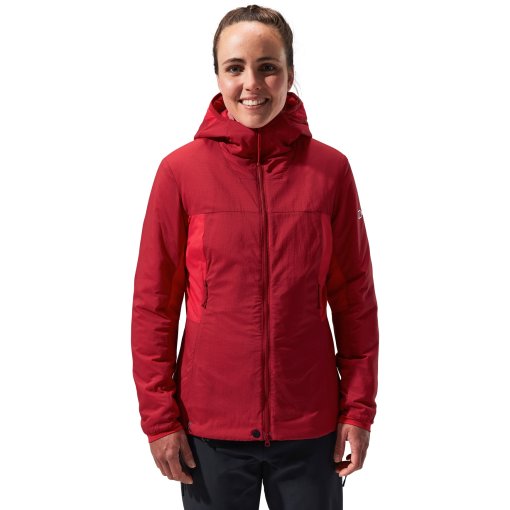 Foto de Berghaus Chaqueta Térmica con Capucha Mujer - MTN Seeker MW - Red Dahlia/Haute Red