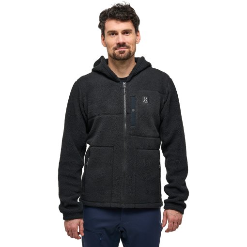 Immagine prodotto da Haglöfs Giacca in Pile Uomo - Malung Pile Hood - true black 2C5