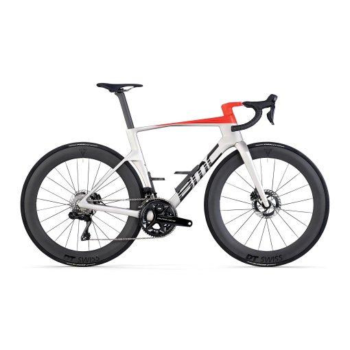 Produktbild von BMC TEAMMACHINE R 01 TWO - Carbon Rennrad - 2026 - arctic silver / neon red