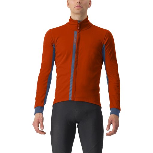 Foto de Castelli Chaqueta Hombre - Entrata - red ochre/twilight blue 608