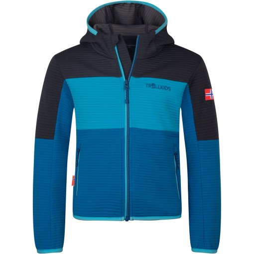 Foto de Trollkids Chaqueta Niño - Sogndal XT - Alpine Blue/Pool Blue/Negro