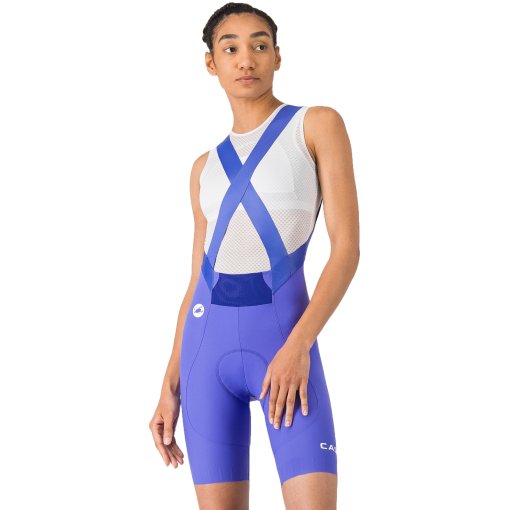 Productfoto van Castelli Espresso 2 DT Dames koersbroek - ultraviolet 501