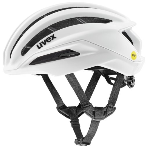Casque Vélo Route MET Strale – Noir & Blanc, Aérodynamique, Ventilation Interne Et Ajustement Safe-T