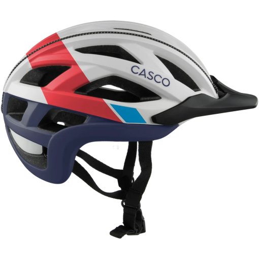 Photo produit de Casco CUDA Axis Casque - Liberty White Red Blue