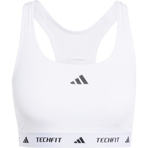 Immagine prodotto da adidas Reggiseno Sportivo a sostegno grande Donna - Techfit - bianco JG3961