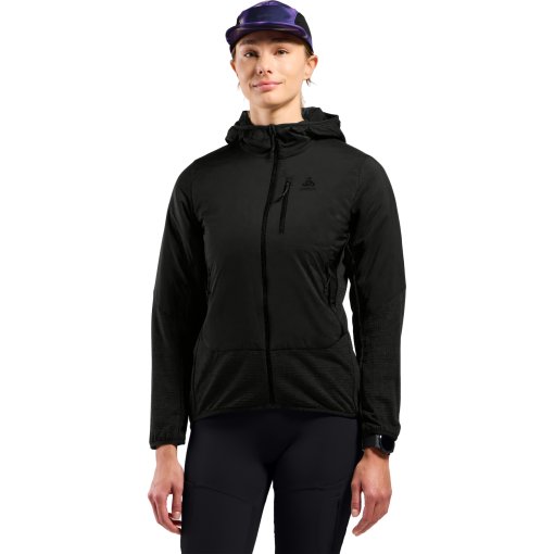 Foto de Odlo Chaqueta Térmica Mujer - Ascent Wool Hybrid - negro