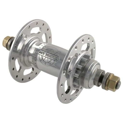 Foto de White Industries Track Rear Hub - 10x120mm - Fixed/Free - polished silver