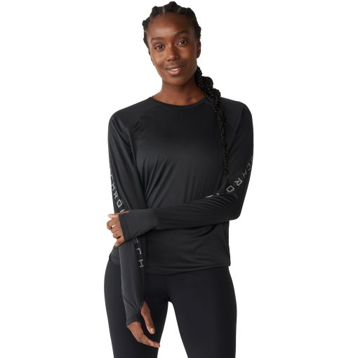 Foto de Röhnisch Camiseta de Manga Larga Mujer - Active Logo - Negro