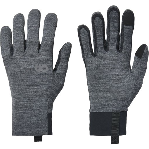 Picture of Outdoor Research Alpine Merino 200 Grid Gloves - black heather