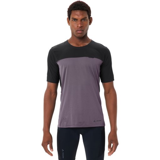 Productfoto van Vaude Kuro II Shirt met Korte Mouwen Heren - purple ash