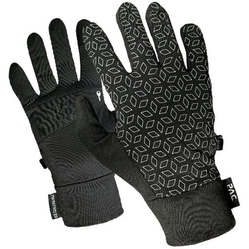 Foto de P.A.C. Original Recycled Guantes running reflectantes - Black