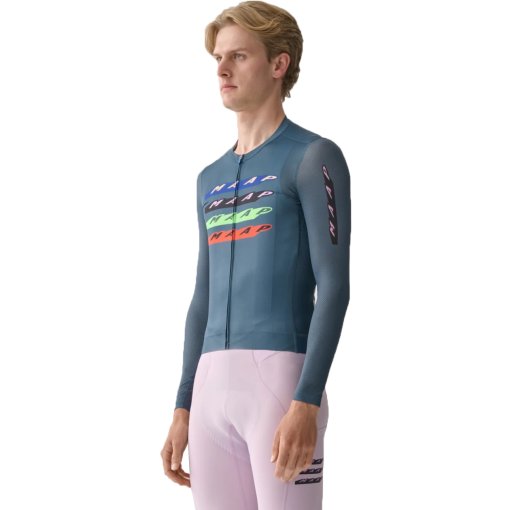 Immagine prodotto da MAAP Maglia a Maniche Lunghe Uomo - Evade X Pro Air 3.0 - uniform blue