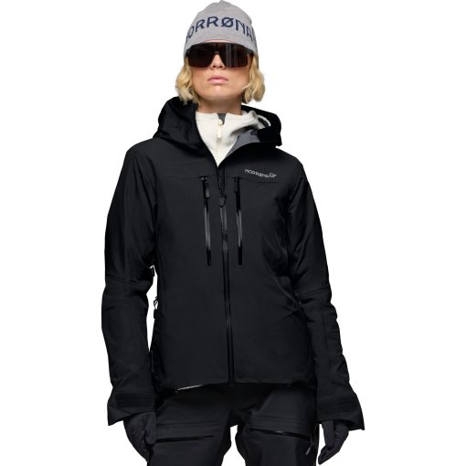 Foto de Norrona Chaqueta Mujer - trollveggen Gore-Tex Pro light - Caviar Black