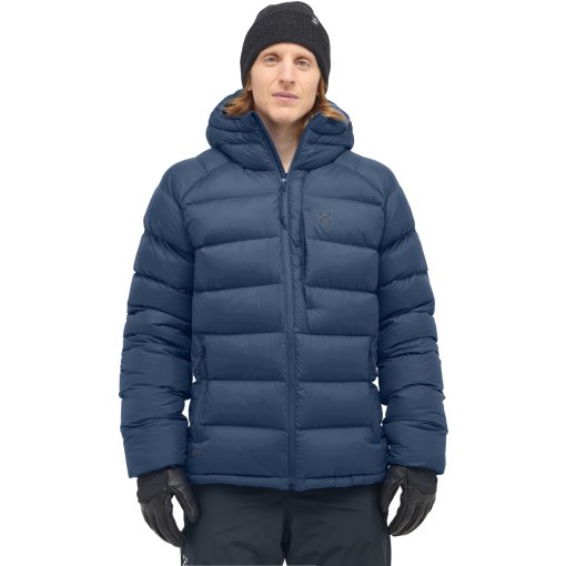 Produktbild von Haglöfs Rosson Daunenjacke mit Kapuze Herren - tarn blue 3N5