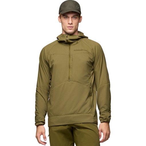 Foto de Norrona Chaqueta Anorak con Capucha Hombre - møre Octa Zip - Dark Olive