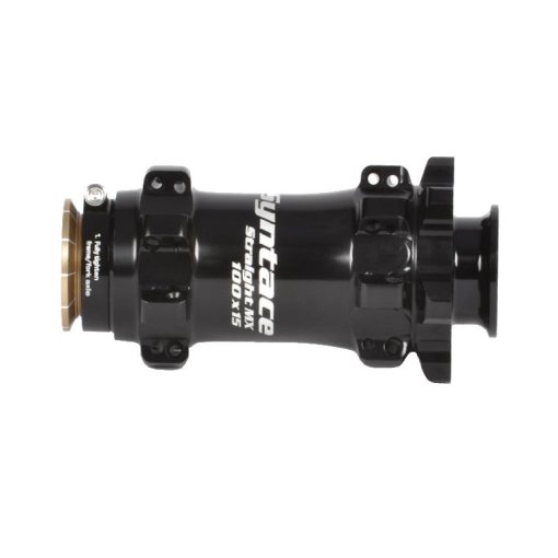 Produktbild von Syntace Straight MX Vorderradnabe TQ - 6-Loch - 15x100mm - 28 Loch