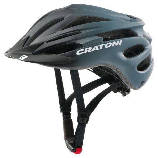 Foto de CRATONI Pacer Jr. Casco Bicicleta Juvenil - black-grey matt