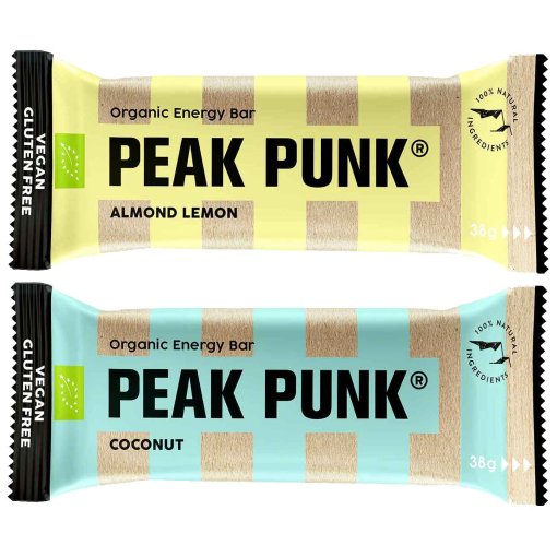 Foto de Peak Punk BIO Energy Bar - Barrita de Carbohidratos - 38g