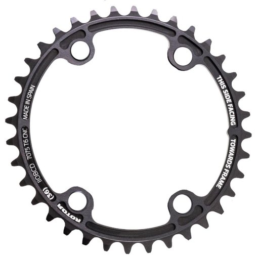 ROTOR Q-Rings 50T 110BCD ブラック Amazon.co.jp: ローター エアロ Q-リング 110 x 5 BCD 5