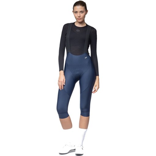 Productfoto van Alé R-EV1 Voltage 3/4 Fietsbroek met bretels Dames - midnight blue
