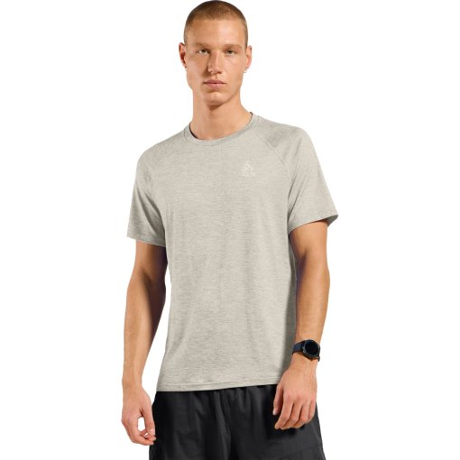 Picture of Odlo X-Alp Performance Wool 115 Trail Running T-Shirt Men - gardenia
