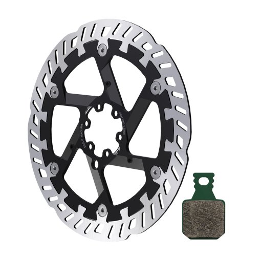 Immagine prodotto da Magura eSTOP Optimized Kit - MDR-P Disc Rotor | 8.S Sport Brake Pads - 203mm