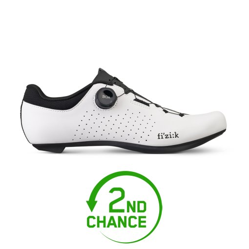 Produktbild von Fizik Vento Omna Rennradschuhe Unisex - Breit - weiß/schwarz - B-Ware
